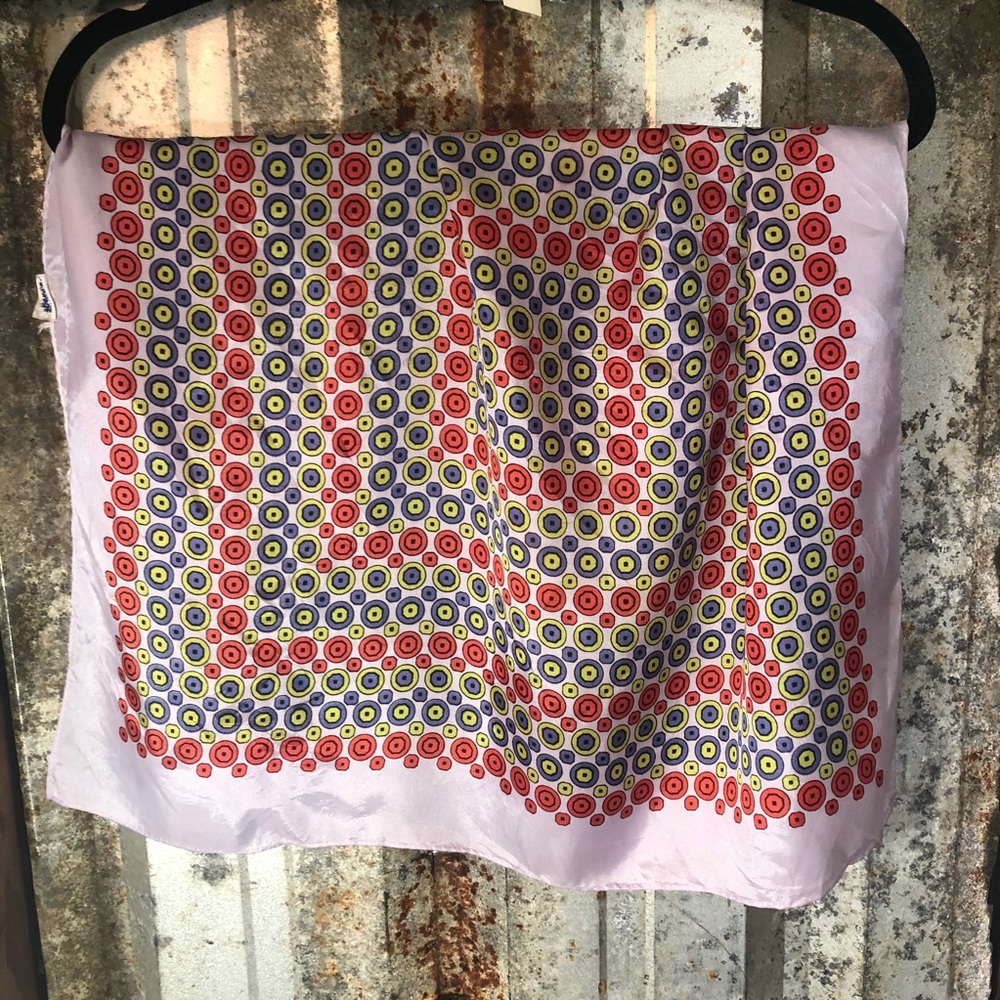 Vintage geometric scarf